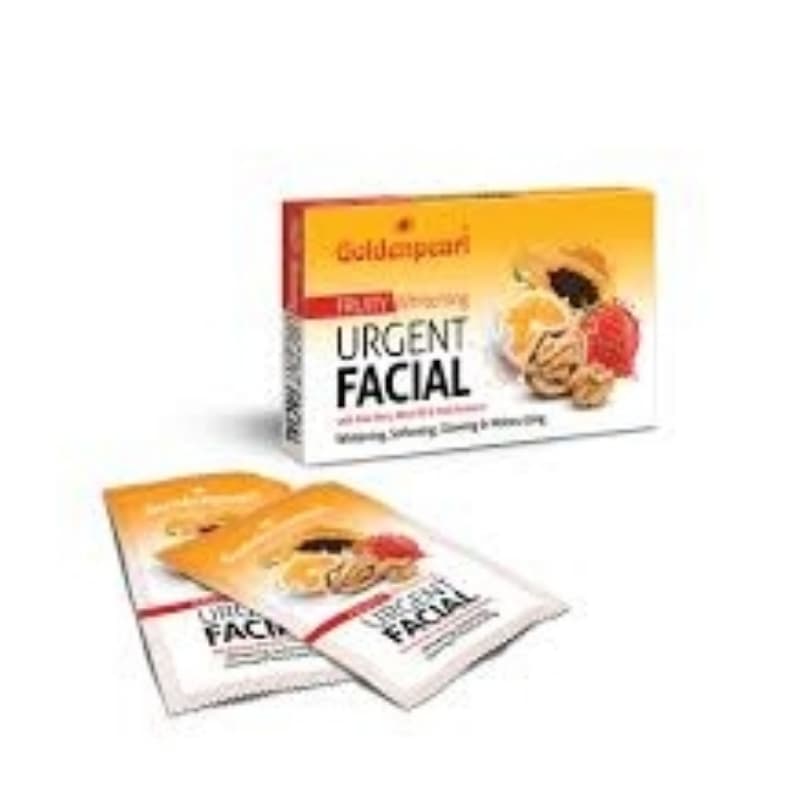 Golden pearl whitening urgent facial fruto