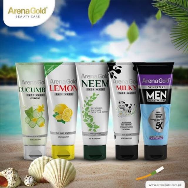 Arena Gold Whiting face wash 50 ml
