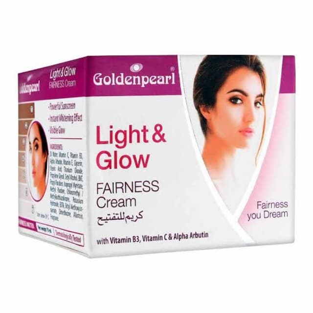 Golden Pearl Fairness Cream Jar