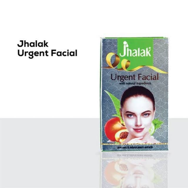 Jhalak Whitening Urgent facial sasha