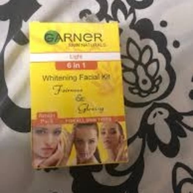 Garnier Whitening Facial Kit 6 in 1