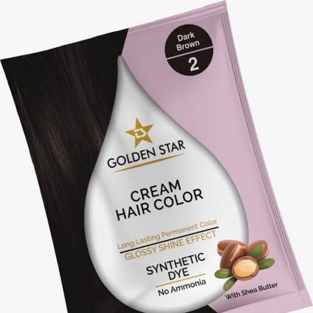 Golden Star Hair color Sasha 3 Shedes available