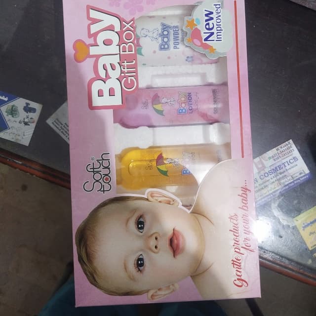 Soft touch Baby Gift Box 4 in1 120 ml