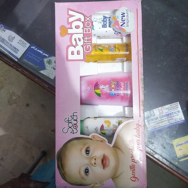 Soft touch Baby Gift Box 5in1  120 ml