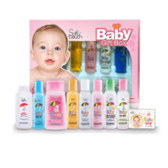 Soft touch Baby Gift Box Full Size 7in 1.  120 ml
